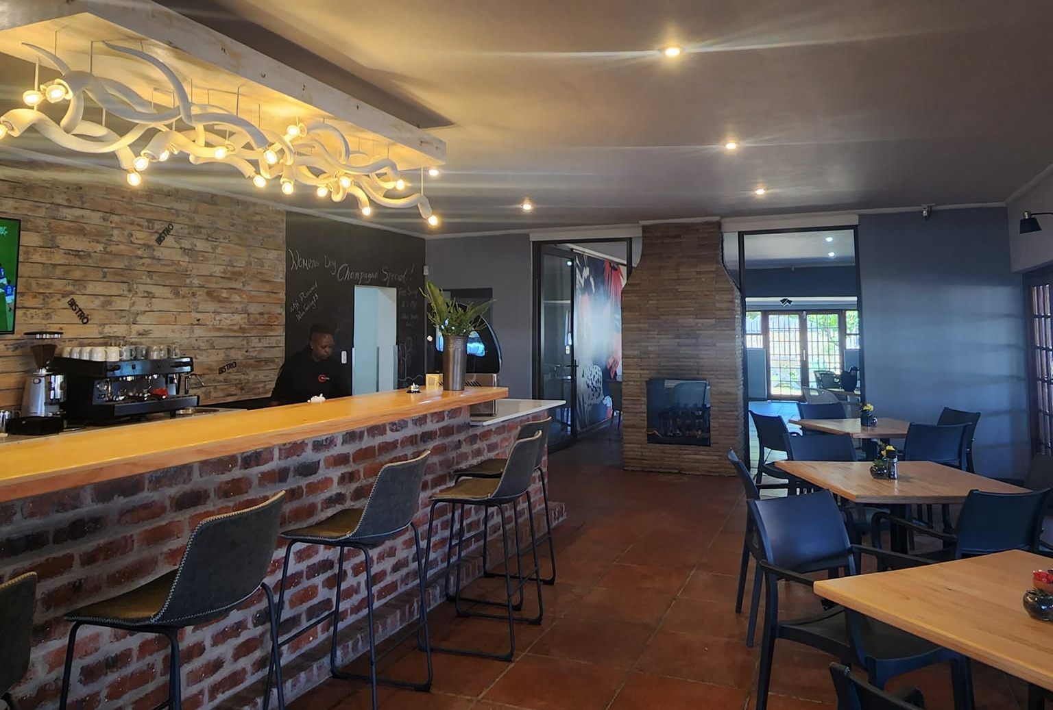Oh Bistro Restaurant Interior Vaalwater